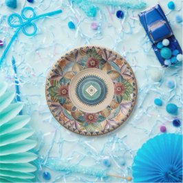 Prato De Papel Debate sobre o Tableware Boho: Placas de Papel Mel