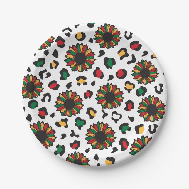 Prato De Papel Décima Junta celebra a história negra da família m (Frente)