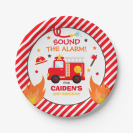 Prato De Papel Decorações de Festa de aniversário de caminhão de 
