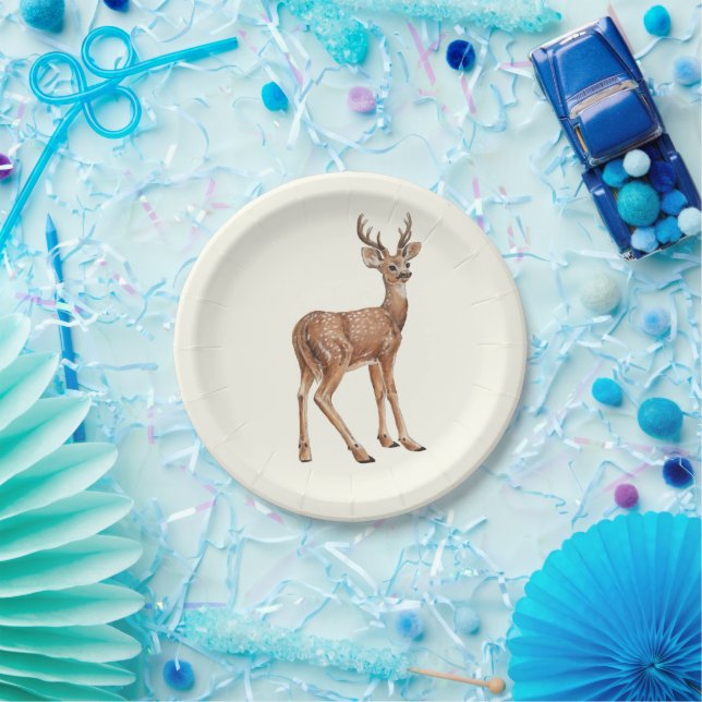 Prato De Papel Deer (Festa)