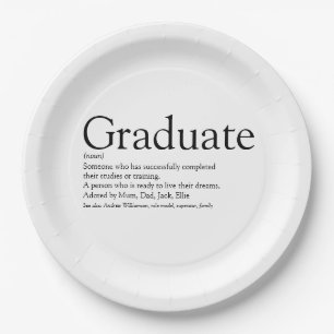 Prato De Papel Definição de Graduado Preto e Branco 
