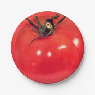 Prato De Papel Delish Tomato 4Jonah