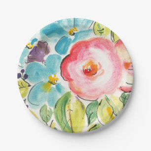 Prato De Papel Delito de Flor II