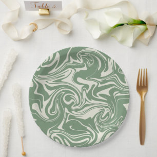 Prato De Papel Derramar - Verde