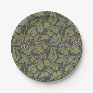 Prato De Papel Descubra a Beleza dos Motivos Florais Vintage