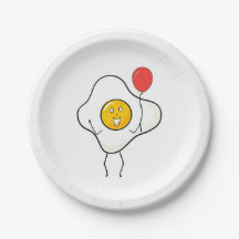 Desenho de ovo com balão, personalize, personalize