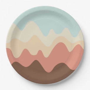 Prato De Papel Desenho de som 06