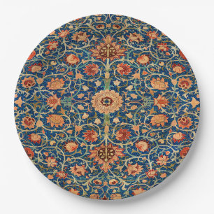 Prato De Papel Desenho de Tapete de William Morris
