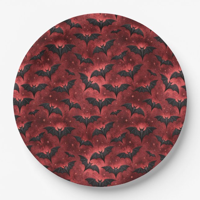 Prato De Papel Design 12 da série Vampiro (Frente)