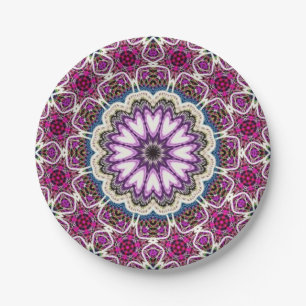 Prato De Papel design de mandala