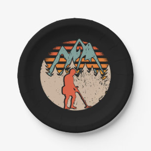 Prato De Papel Detector de metais Vintage Sondeln