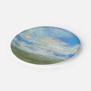 Prato De Papel Dia Brilhante I