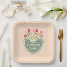Dia das Mães, Flores no amor, Elegante, Simples