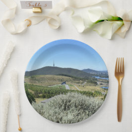 Prato De Papel Dia de Idílio em Camberra