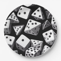Dice Delight: Uma Cascata Geométrica
