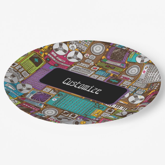 Prato De Papel Dispositivos retrorreflectores Gravando placas de  (Inclinado)