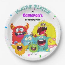 Diversão Colorida do Monstro Kawaii