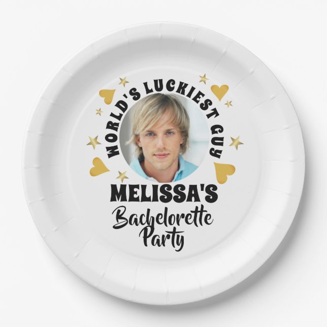 Prato De Papel Diversos grupos encaram a Festa de solteira de fot (Frente)