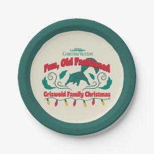 Prato De Papel Divertido, Velho Feliz Natal da Família Griswold