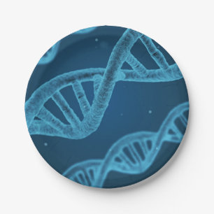 Prato De Papel DNA Double Helix