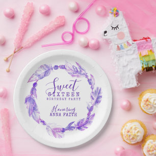 Prato De Papel Doce, dezesseis festas de aniversário de arte rox
