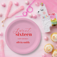 Doce Dezesseis Vermelhos Rosa Modernos 16º Anivers