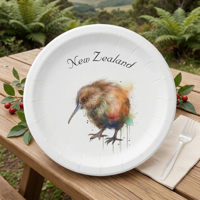 Prato De Papel Doce Kiwi, personalizado (Criador carregado)