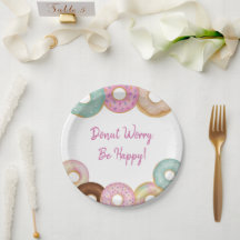 Doce Rosquinha Aniversário | Festa Colorida de Cri