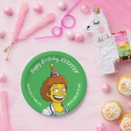 Prato De Papel DOCTORS BIRTHDAY green pediatric anti-stress
