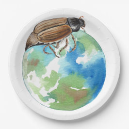 Prato De Papel Dominion do besouro