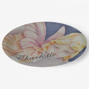 PRATO DE PAPEL DORMIR SOBRE OS ÂNGULOS