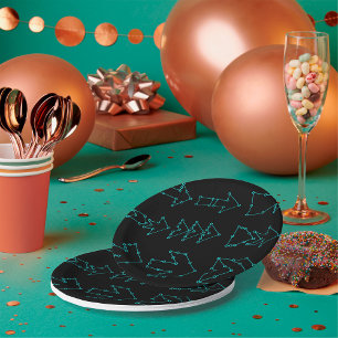 Prato De Papel Dotted Arrows Paper Plates