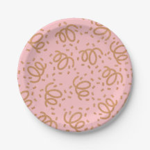 Douradas Placas de papel Confetti