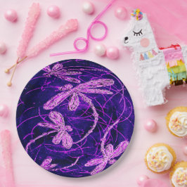 Prato De Papel Dragonfly Disco