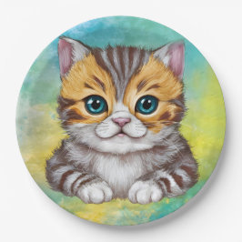 Prato De Papel Drawing Cat