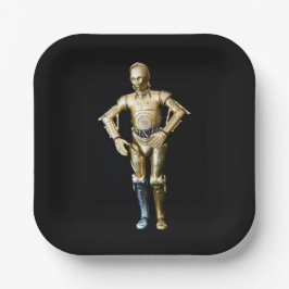 Prato De Papel Droid Fotografia de Brinquedo legal