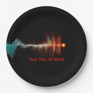 Prato De Papel Dualidade de Onda de Partículas