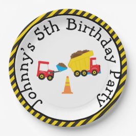 Prato De Papel Dump Truck and Digger