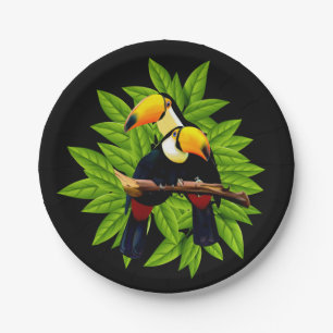 Prato De Papel Duo de Toucan