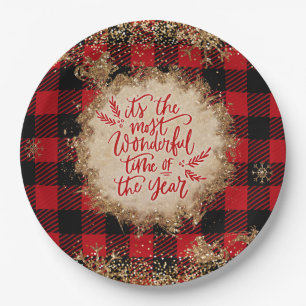 Prato De Papel É a época mais maravilhosa do Natal