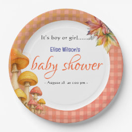 Prato De Papel É chá de fraldas de conto de fadas de meninos ou m