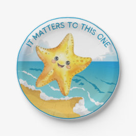 Prato De Papel É importante para esta, história da Starfish.