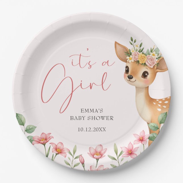 Prato De Papel É um Chá de fraldas de cervejeiras (Frente)