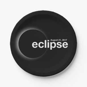 Prato De Papel eclipse 2017