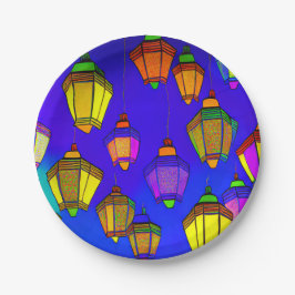 Prato De Papel Eid al-Fitr Paper Plates