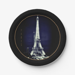 Prato De Papel Eiffel Tower & Surreal Paris Art /love France BVP