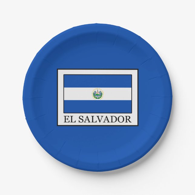 Prato De Papel El Salvador (Frente)