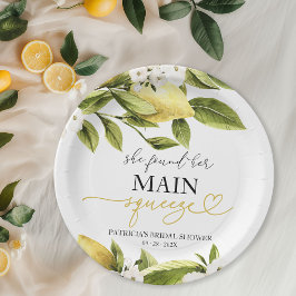 Prato De Papel Ela Encontrou Seu Chá de panela De Apertar Princip