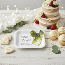 Ela Está Amarrando O Nó Laço Chartreuse Chá de Noi