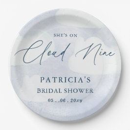 Prato De Papel Ela está no Noiva no Paraíso Chá de Panela